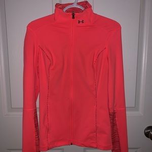Pink Zip Up Jacket From Under Armour